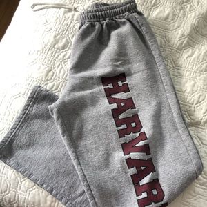 Grey HARVARD sweatpants